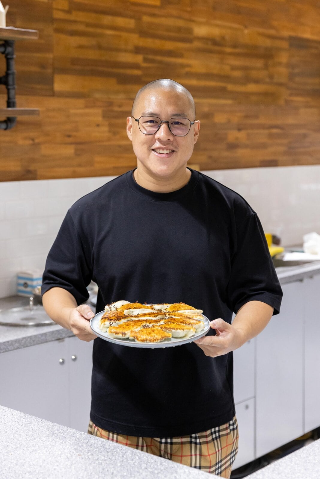 Dan Hong's Barramundi dumplings