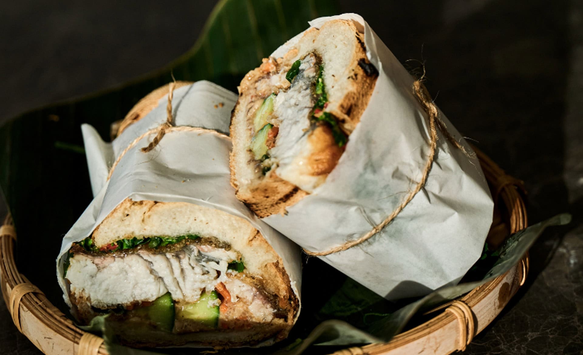 Barramundi Katsu Sando