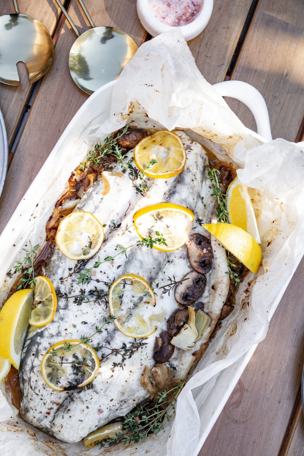 Barramundi in a Bag, Cartoccio Style