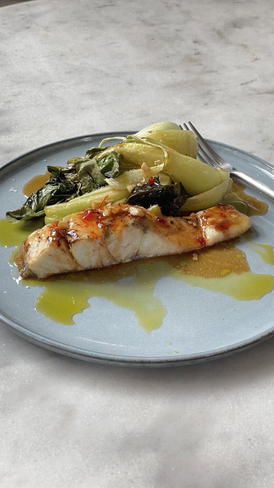 Sweet Chilli, Garlic & Soy Barramundi